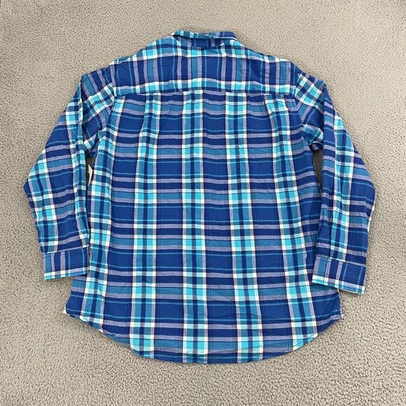 Club Room Shirt Men XL Blue Plaid Long Sleeve Button Down NWT - Picture 9 of 10